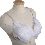 white feather angel bra victorias secret inspired