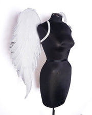 Cupid Wings • Short Downturned Angel Feather Cherub Angel Wings -Victoria's Secret Inspired