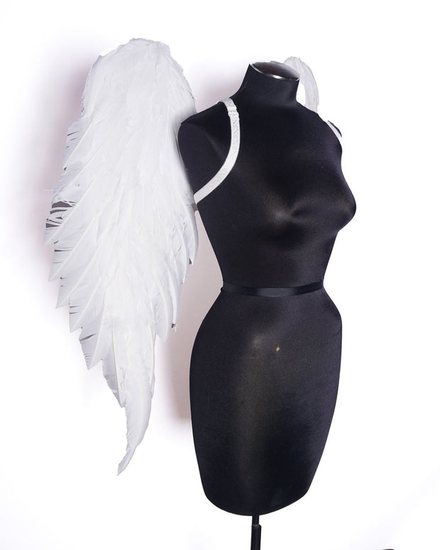 Cupid Wings • Short Downturned Angel Feather Cherub Angel Wings -Victoria's Secret Inspired