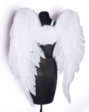 Cupid Wings • Short Downturned Angel Feather Cherub Angel Wings -Victoria's Secret Inspired